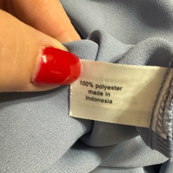 * ❤️LANE BRYANT DUSTY BLUE BLOUSE   26/28 plus - Picture 5 of 11